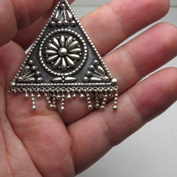 *925 Silver Antique Pendant - Picture 3 of 9